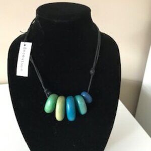 BRAND NEW - Tags On - Wooden Necklace